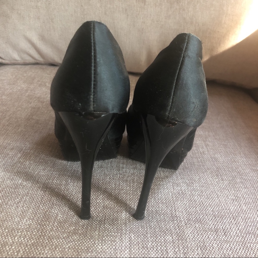 🖤👠 Bebe Riley Platform Pumps - Picture 3 of 7